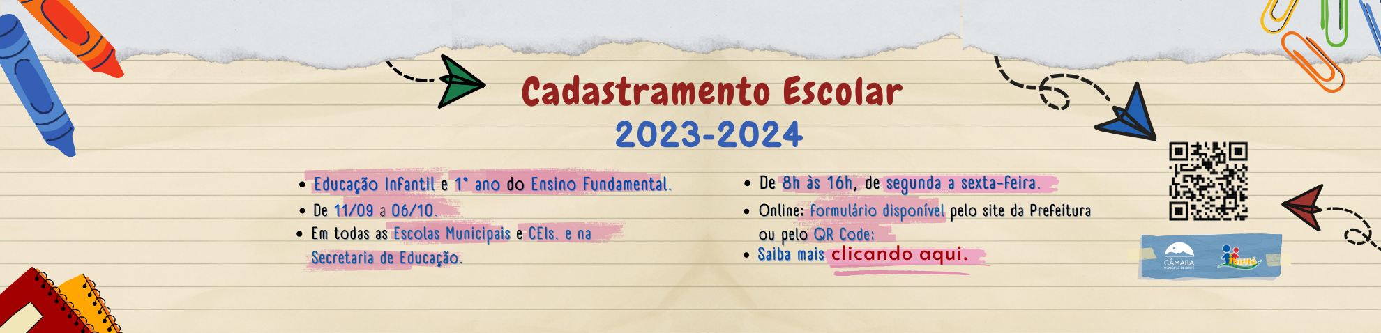 Prefeitura Municipal De Ibirité - Cadastramento Escolar Da Rede ...